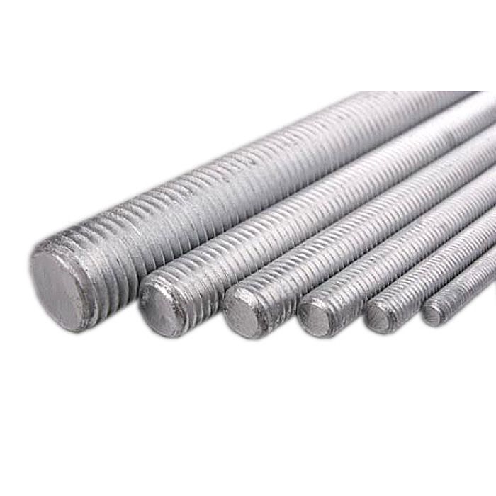 M12 Zinc Plated Steel Threaded Bar 1 Metre Length Ray Grahams DIY Store