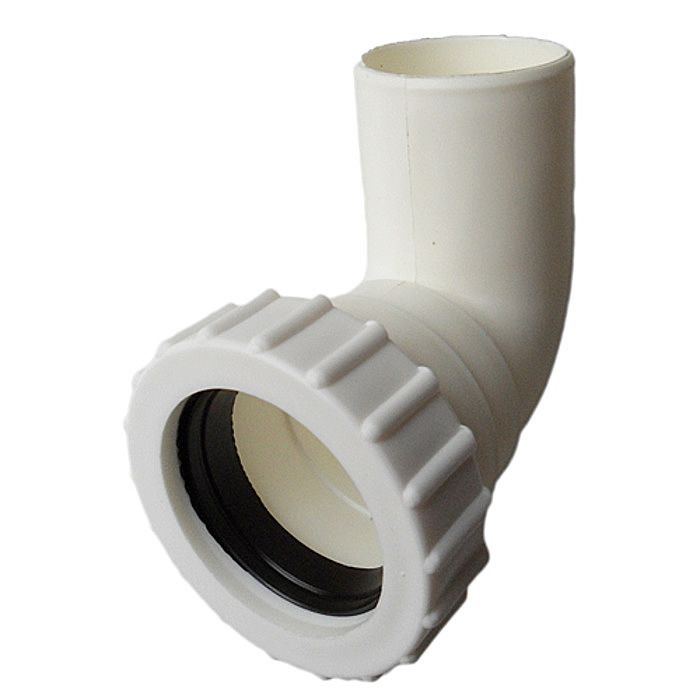 Centurion PA326P 40mm Plastic Compression Female to Male Swivel Elbow