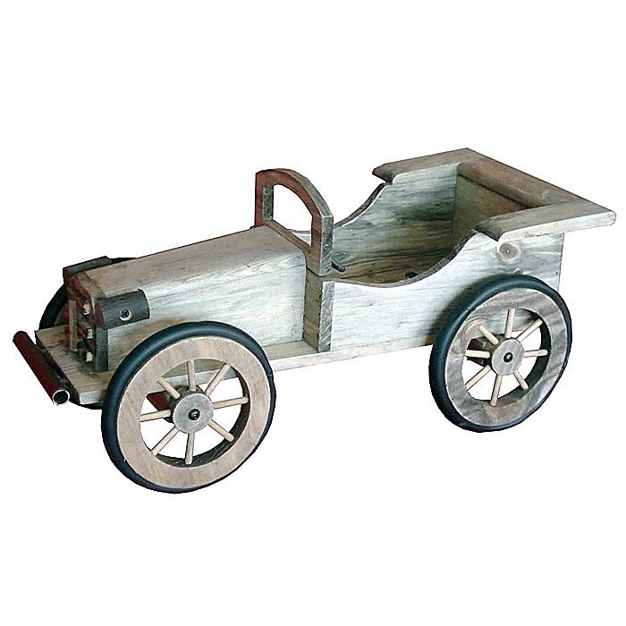 Apollo Vintage Wooden Car Garden Planter Ray Grahams DIY Store