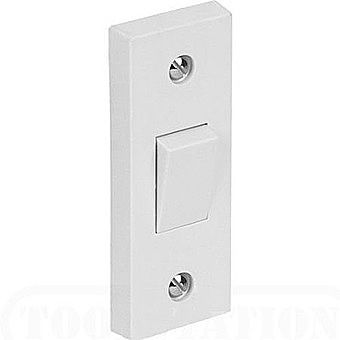 Architrave Switch 1 Gang 2 Way 10A