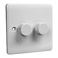 Selectric 400 Watt 2 Gang 2 Way Dimmer Switch