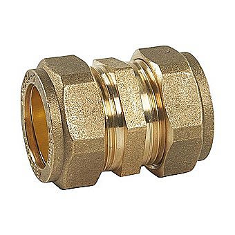 Compression Straight Brass Connector 8mm