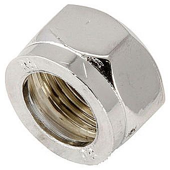 Chrome Plated Compression Nut 15mm