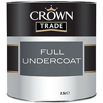 Crown Trade Undercoat Charcoal Grey 1 Litre