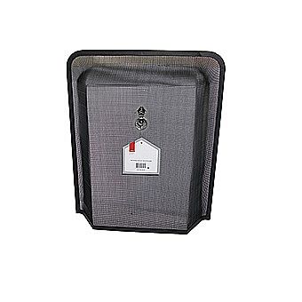 De Vielle GUD037012 Black Classic Rectangular Fire Spark Guard