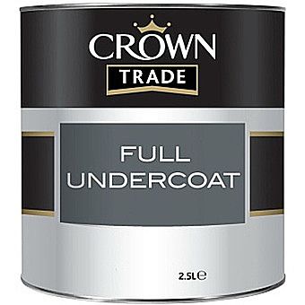 Crown Trade Undercoat Charcoal Grey 2.5 Litre