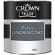 Crown Trade Undercoat Charcoal Dark Grey 1 Litre