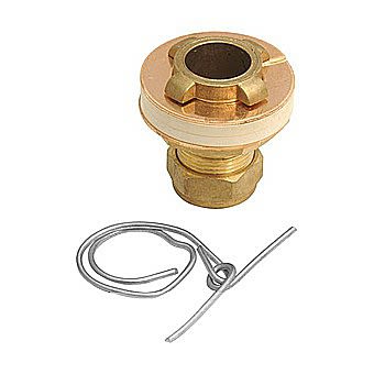 Brass Compression Essex Flange 22mm