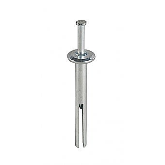 Timco BZP Metal Nail Hammer Fixing 6 x 40mm 10pk