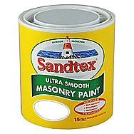 Sandtex White Masonry Paint 10 Litres