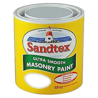 Sandtex White Masonry Paint 10 Litres