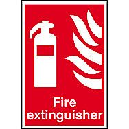 Centurion 1350 PVC Fire Extinguisher Sign 300 x 200mm