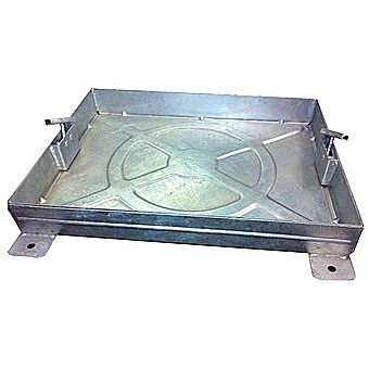 Galvanised Pavior Manhole Cover 450 x 450 x 80mm