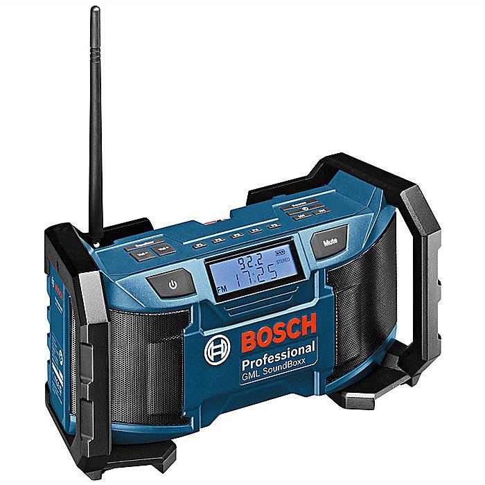 Bosch GML SoundBoxx Site Radio 14.4V, 18V, 240V AM, FM