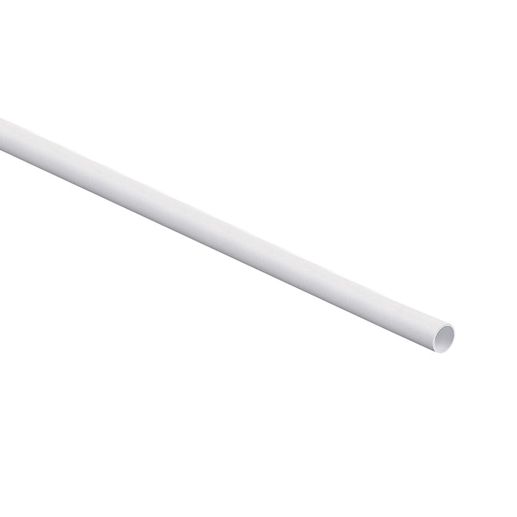 Round Plastic Tube 7mm x 1m White Ray Grahams DIY Store
