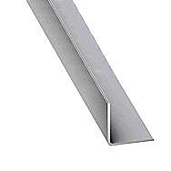 Plastic Angle Trim White 10 x 10mm 2m