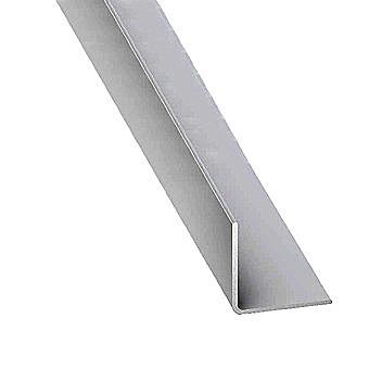 Plastic Angle Trim White 10 x 10mm 2m