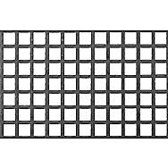 Perforated Steel Square 1000 x 500mm No. 81
