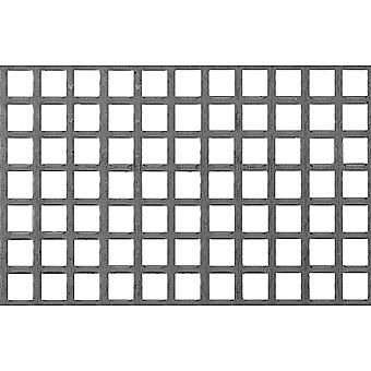 Perforated Steel Square 1000 x 500mm No. 81