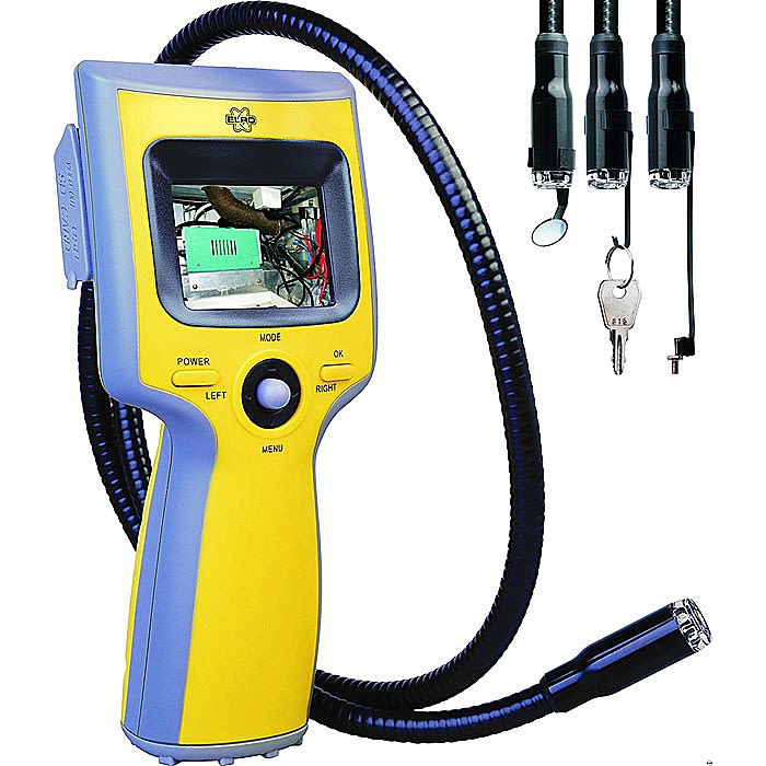 Elro CS24DVR Inspection Camera 2.4" Screen + Additional Attachments