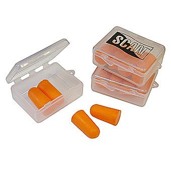 Scan Tapered Foam Ear Plugs 6 Pairs