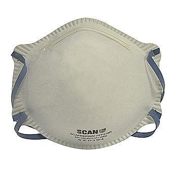 Scan SCAPPEP2M Moulded Disposable Mask FFP2 - Pack of 3