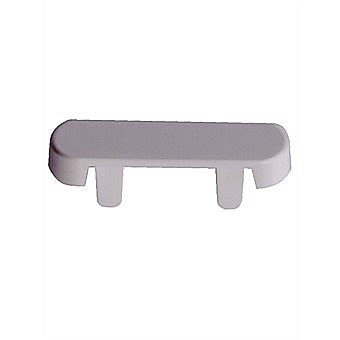 UPVC Large White Oblong Drain Hole Covers 