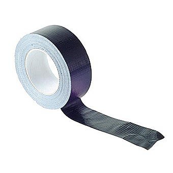 Faithfull Duct Tape Black 50mm x 50m 