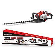 Proplus 60cm Petrol Hedge Trimmer 25cc 2 Stroke Full Crank Engine