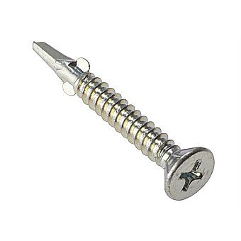 Picture of Countersunk Winged Timber to Steel Tek Tex Self Drilling Screws