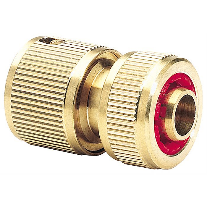 Draper 36202 Expert Brass 12 Inch Hose Connector With Water Stop Ray