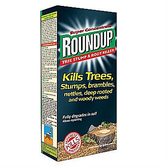 RoundUp Liquid Tree Stump & Root Killer 250ml Super Concentrate