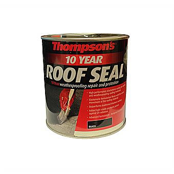 Thompsons High Performance 10 Year Roof Seal - Black 1 Litre