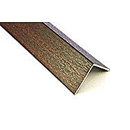 Woodgrain Effect PVC Flexible Angle 50mm