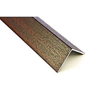 Woodgrain Effect PVC Flexible Angle 50mm