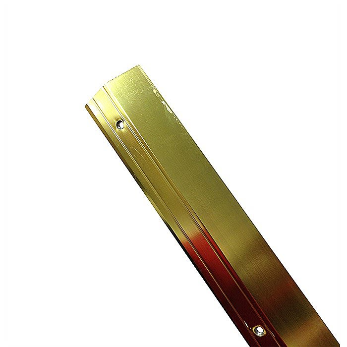 14mm Gold Angle Edge Flooring Strip 2.7m Ray Grahams DIY Store