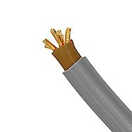 16mm 6181Y 7 Core Grey Sheathed Brown Tails Cable
