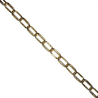 Picture of 3/8 Inch Brass Oval Link Chain