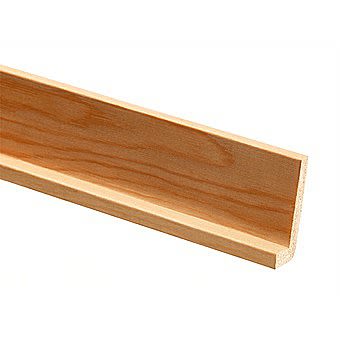 Burbidge Pine Round Edge Angle 33 x 12 x 2400mm