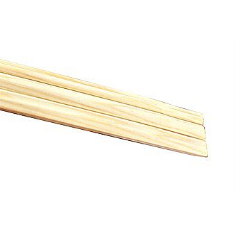 Burbidge Pine Panel Moulding Barrel 34 x 12 x 2400mm