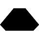 Burbidge Pine Wedge Glass Bead 20 x 20 x 2400mm
