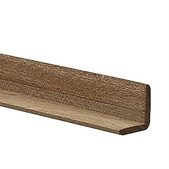 Burbidge Dark Hardwood Standard Angle 20 x 20 2400mm
