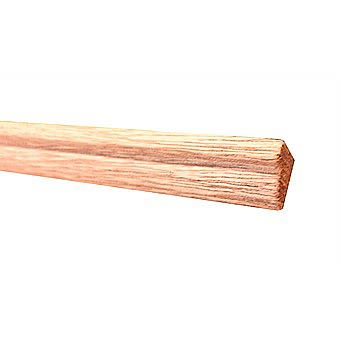 Burbidge Sapele Standard Glass Bead 15 x 9 x 2400mm