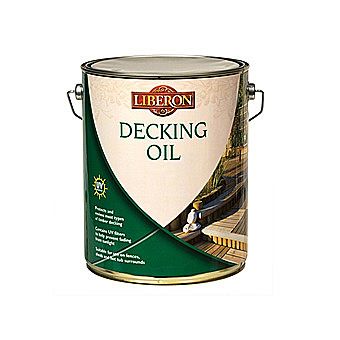 Liberon Decking Oil Medium Oak 5 Litres