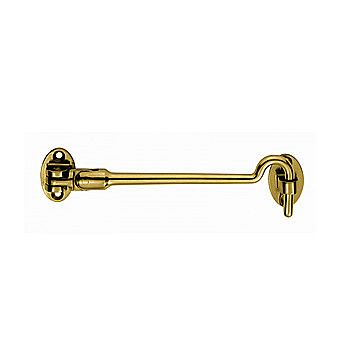 Centurion HE47P 150mm Polished Brass Silent Pattern Cabin Hook