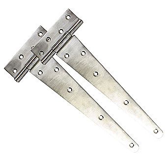 Picture of 200mm Zinc Plated Light Tee Hinges