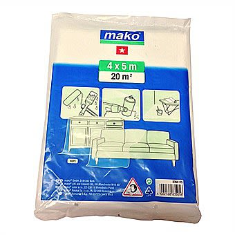 Mako All Purpose Decorating Cover Dust Sheets 4 x 5m