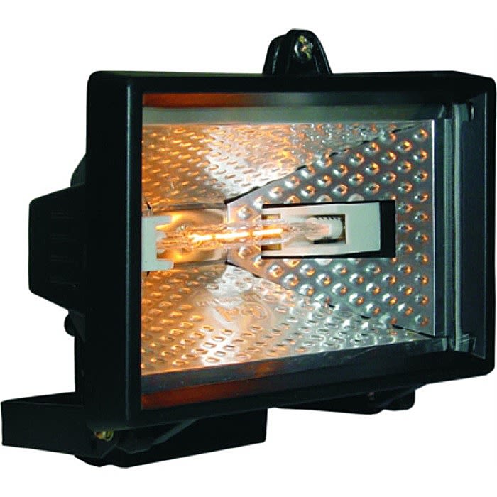 Elro 400w Halogen Outdoor Black Floodlight HL400 Ray Grahams DIY Store