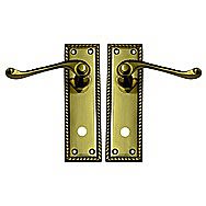 Centurion GB10P 150mm Georgian Bathroom Lever Door Handles