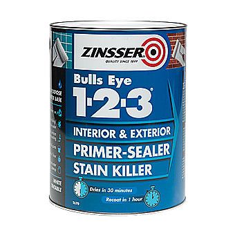 Picture of Zinsser Bulls Eye 1-2-3 Primer-Sealer Stain Killer White